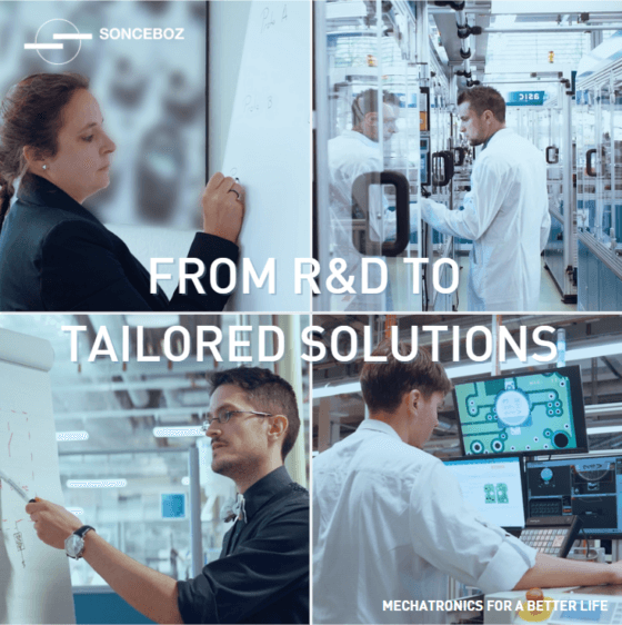 Sonceboz Medical, from Research & Development to Tailored Solutions